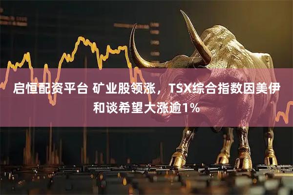 启恒配资平台 矿业股领涨，TSX综合指数因美伊和谈希望大涨逾1%